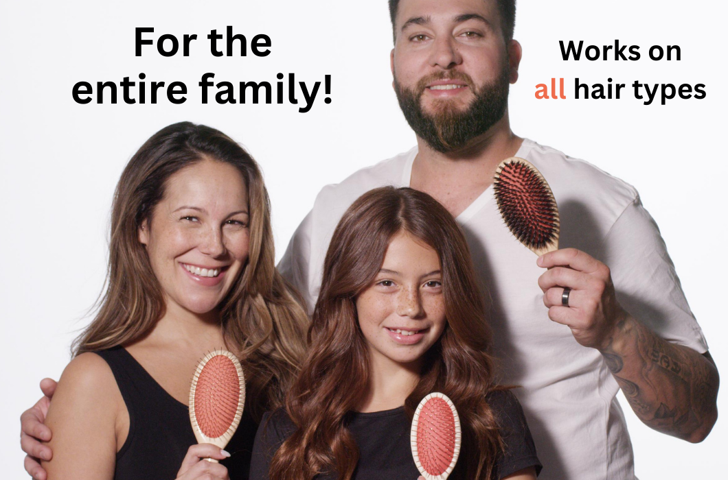 Sheila Stotts Natural Boar Bristle Brush Bundle
