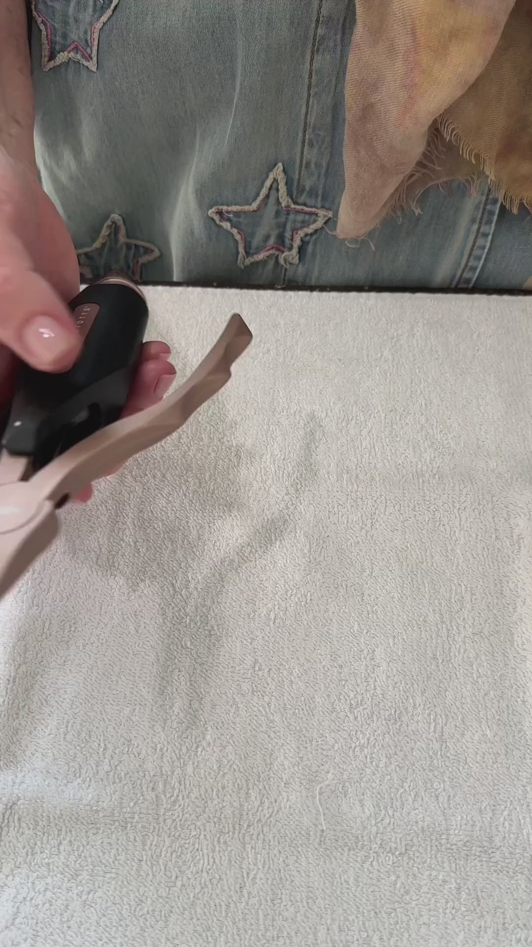 Advanced Removal Tool for hair extension removal demonstration by Sheila Stotts.